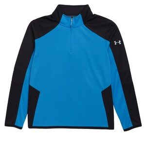 Under Armour Black and Blue Performance Pullover